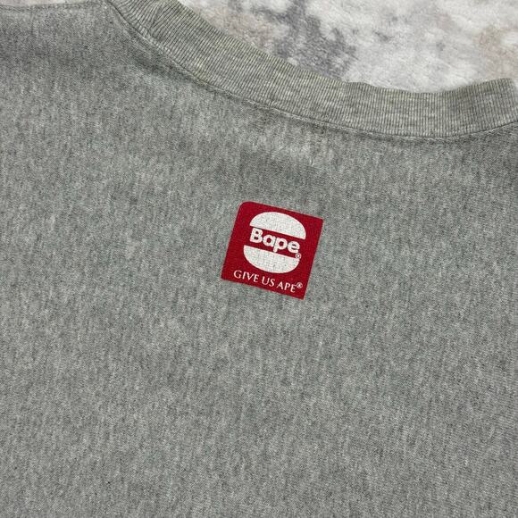 Authentic Bape 2000’s General Ape Crewneck Sweatshirt M - Picture 5 of 7